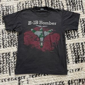 Vintage B-1B bomber tee shirt
